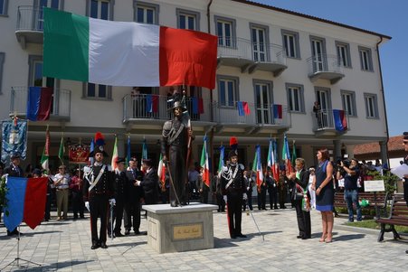 ANC Poirino, Monumento al Carabiniere, sezione Thaon de Revel Sant'Andrea